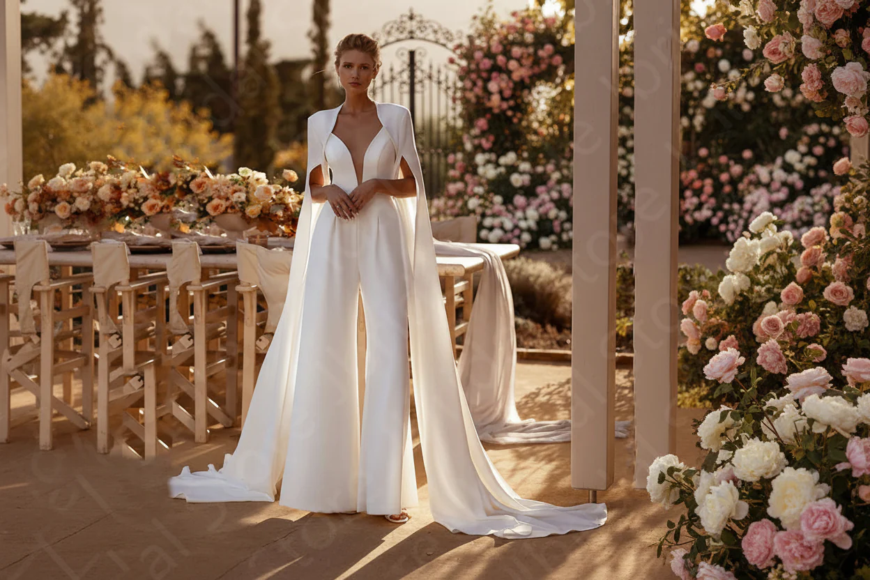 Wedding Jumpsuits & Pantsuits Under $300